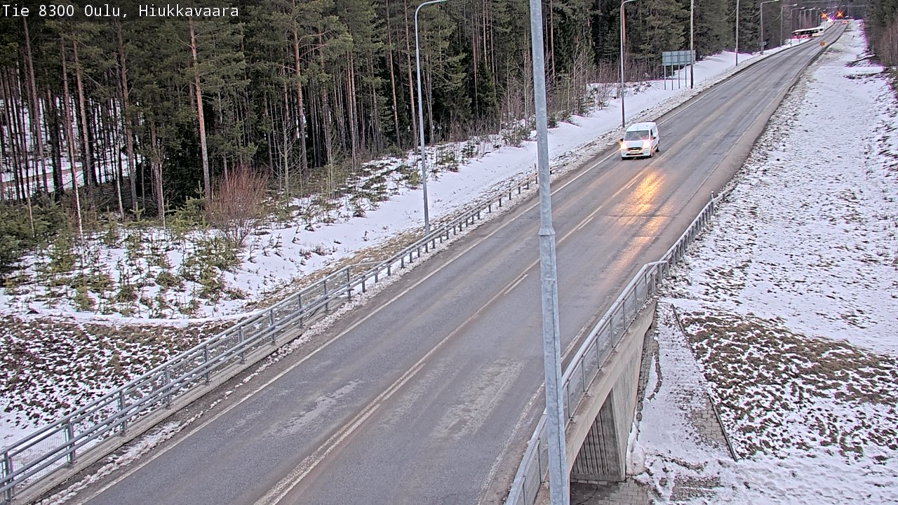 Kelikamerat Kuva tie 8300 Oulu Hiukkavaara, Oulu, Pohjois-Pohjanmaa