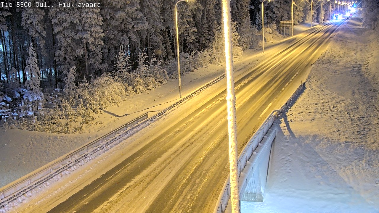 Kelikamerat Kuva tie 8300 Oulu Hiukkavaara, Oulu, Pohjois-Pohjanmaa