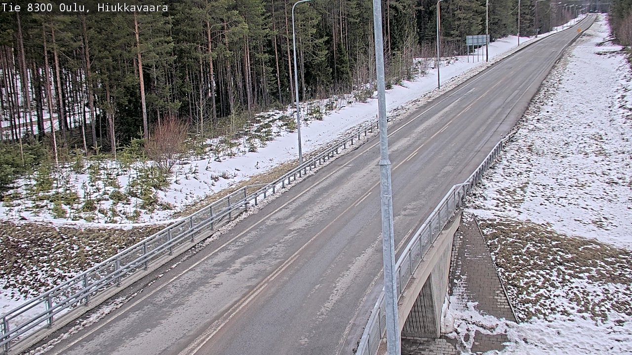 Kelikamerat Kuva tie 8300 Oulu Hiukkavaara, Oulu, Pohjois-Pohjanmaa