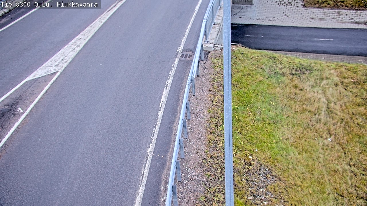Kelikamerat Kuva tie 8300 Oulu Hiukkavaara, Oulu, Pohjois-Pohjanmaa