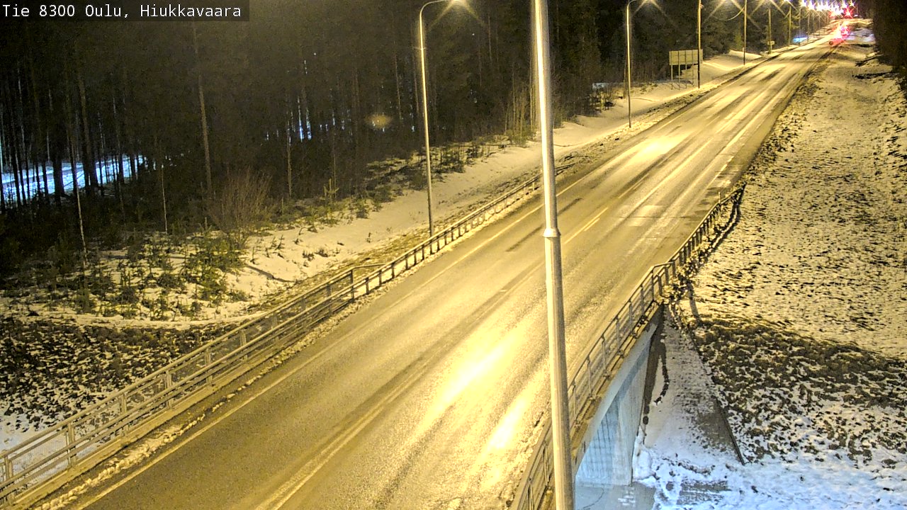 Kelikamerat Kuva tie 8300 Oulu Hiukkavaara, Oulu, Pohjois-Pohjanmaa