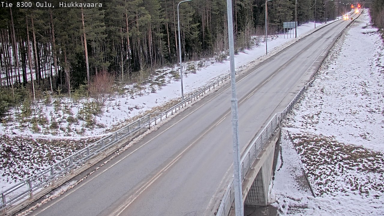 Kelikamerat Kuva tie 8300 Oulu Hiukkavaara, Oulu, Pohjois-Pohjanmaa