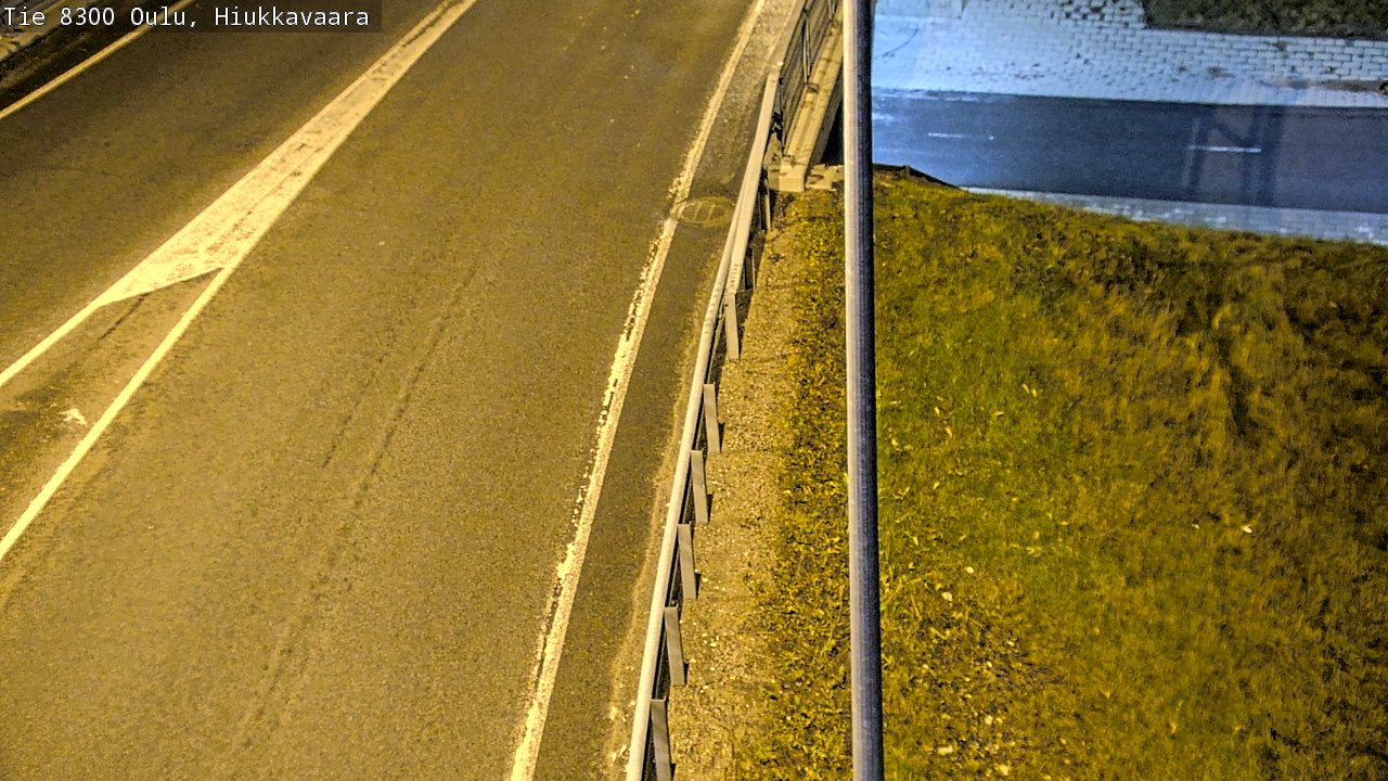 Kelikamerat Kuva tie 8300 Oulu Hiukkavaara, Oulu, Pohjois-Pohjanmaa