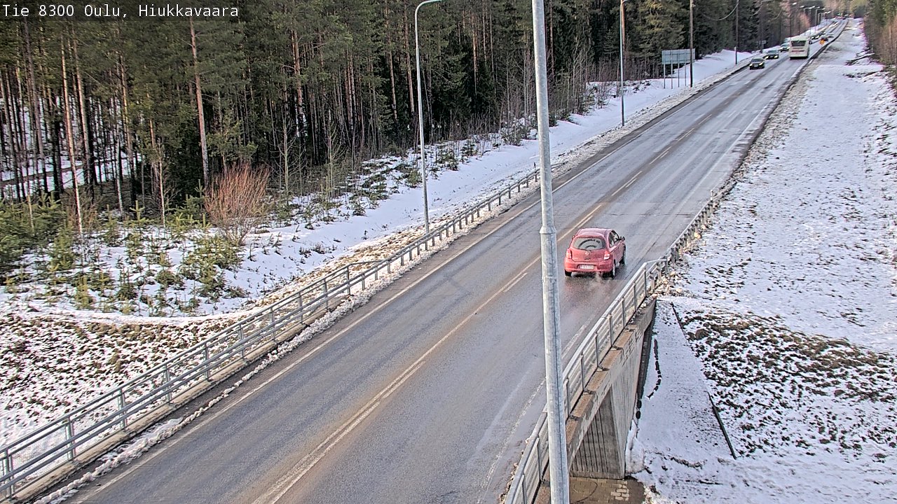 Kelikamerat Kuva tie 8300 Oulu Hiukkavaara, Oulu, Pohjois-Pohjanmaa