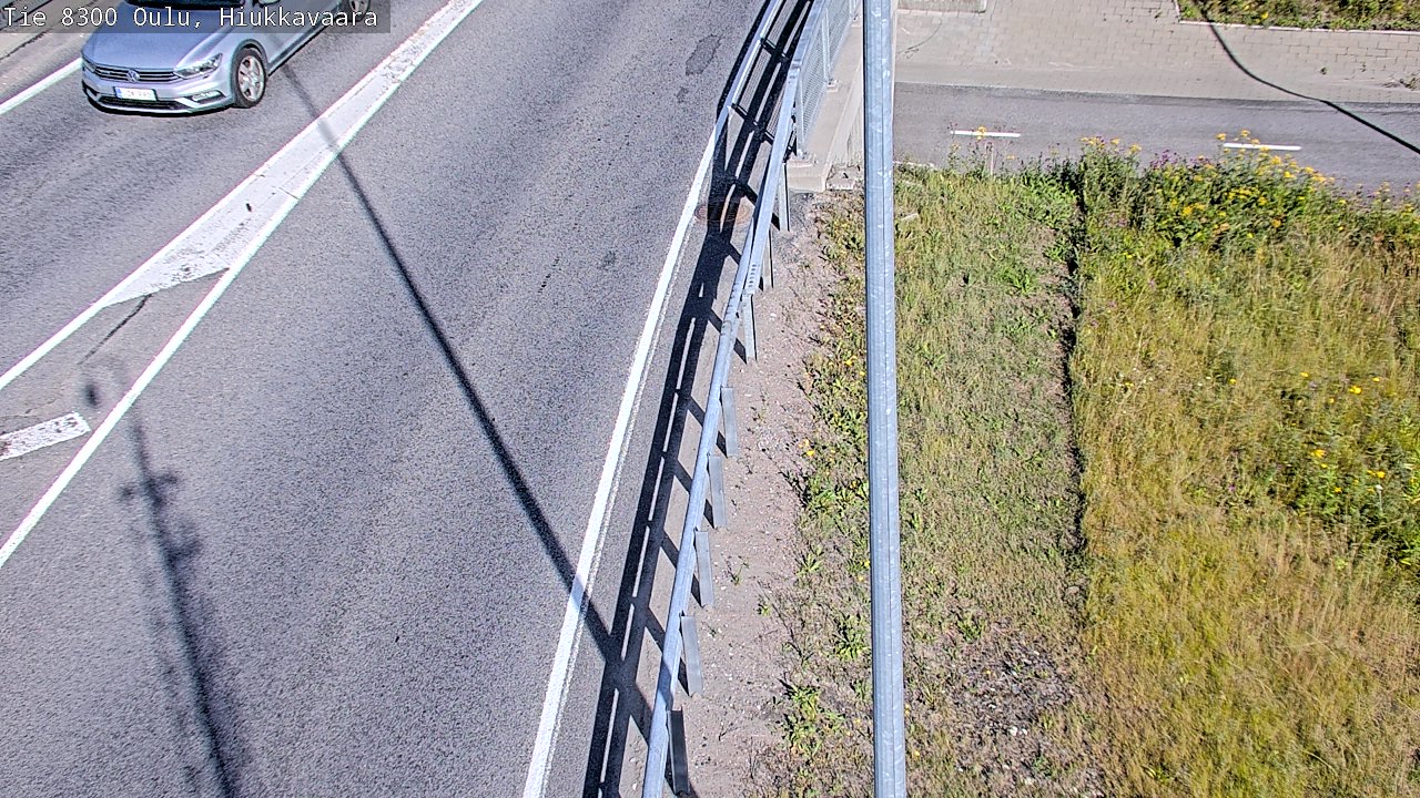 Kelikamerat Kuva tie 8300 Oulu Hiukkavaara, Oulu, Pohjois-Pohjanmaa