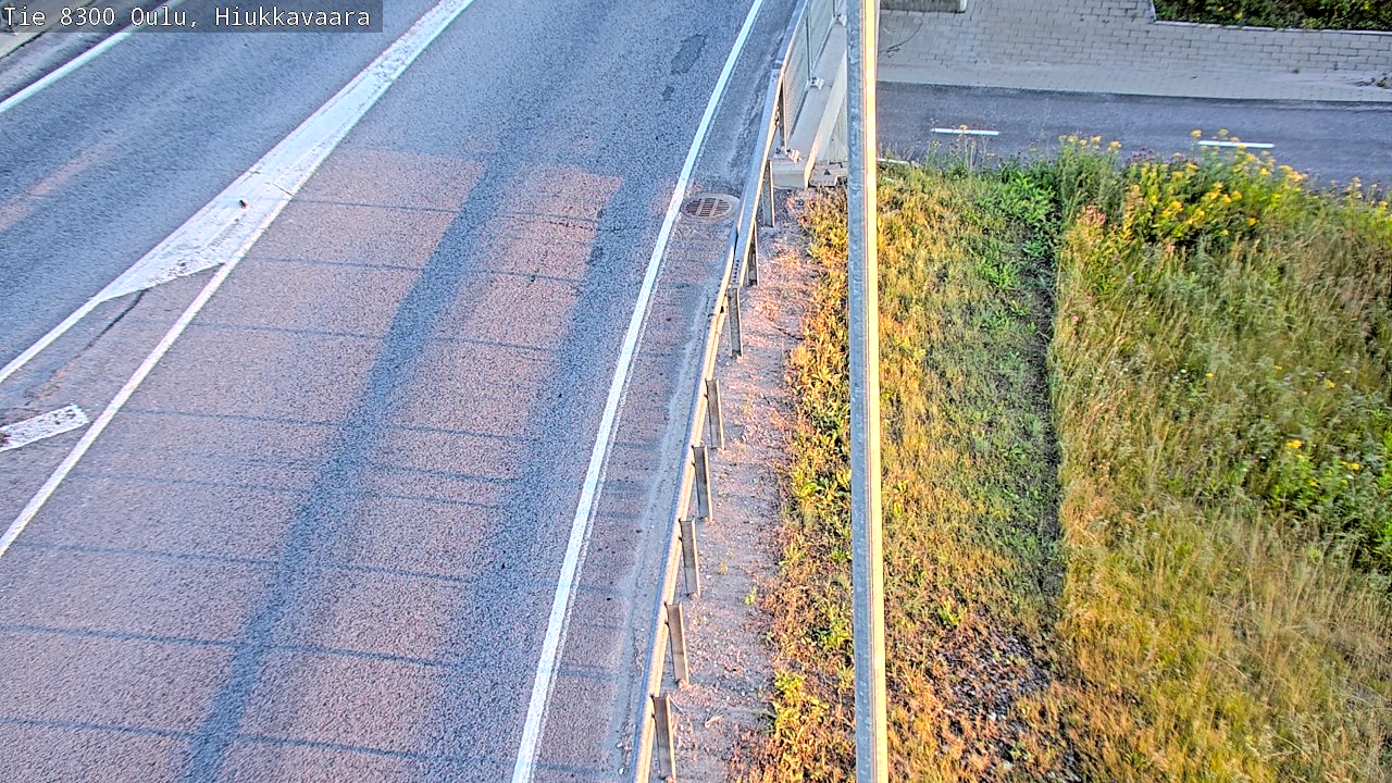 Kelikamerat Kuva tie 8300 Oulu Hiukkavaara, Oulu, Pohjois-Pohjanmaa
