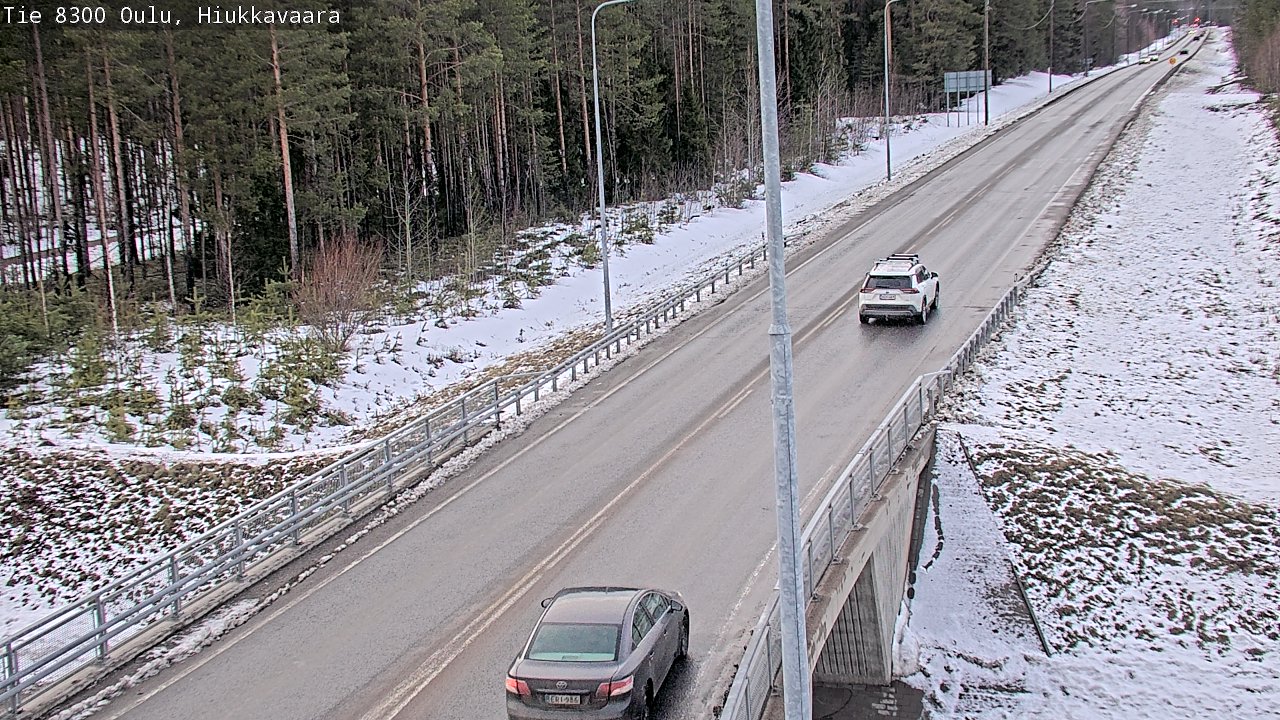 Kelikamerat Kuva tie 8300 Oulu Hiukkavaara, Oulu, Pohjois-Pohjanmaa