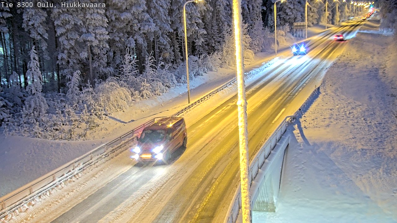 Kelikamerat Kuva tie 8300 Oulu Hiukkavaara, Oulu, Pohjois-Pohjanmaa
