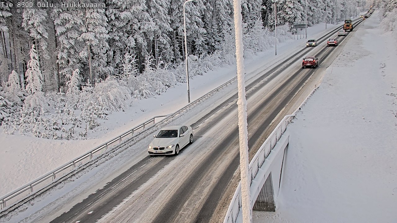 Kelikamerat Kuva tie 8300 Oulu Hiukkavaara, Oulu, Pohjois-Pohjanmaa