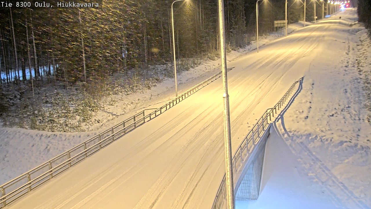 Kelikamerat Kuva tie 8300 Oulu Hiukkavaara, Oulu, Pohjois-Pohjanmaa