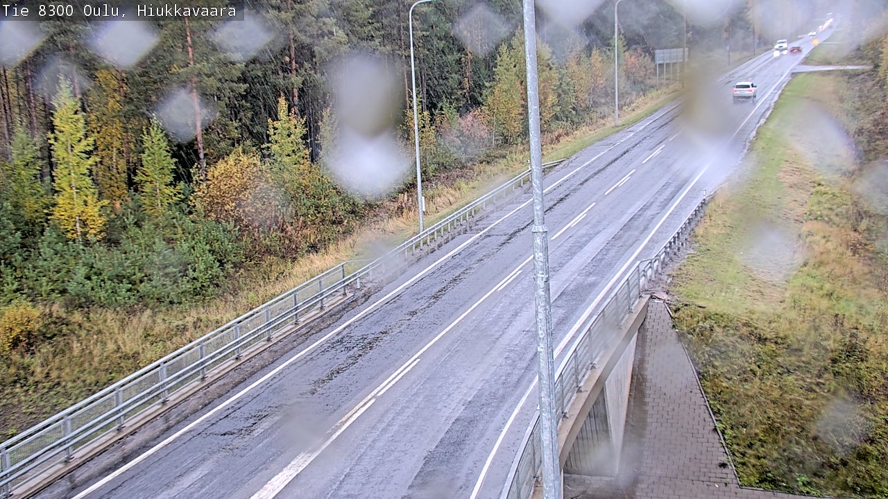 Weather Camera Image road 8300 Oulu Hiukkavaara, Oulu, Pohjois-Pohjanmaa