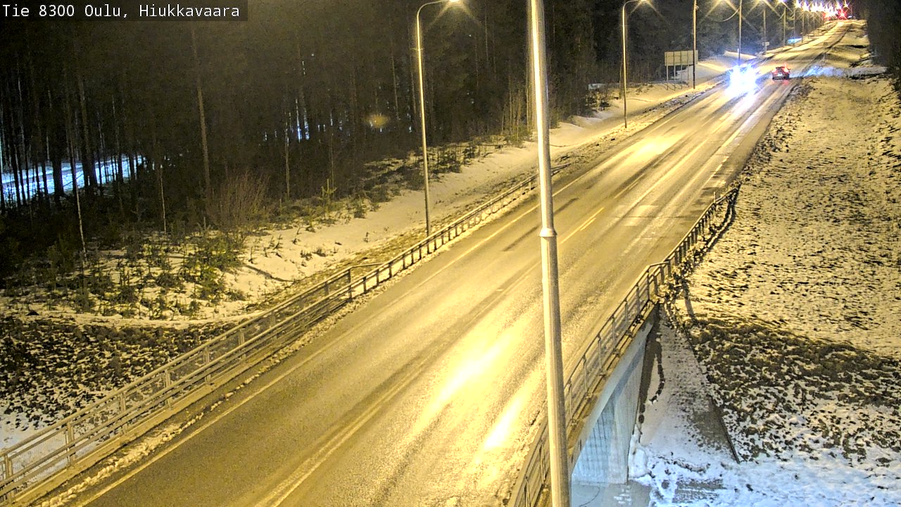 Kelikamerat Kuva tie 8300 Oulu Hiukkavaara, Oulu, Pohjois-Pohjanmaa