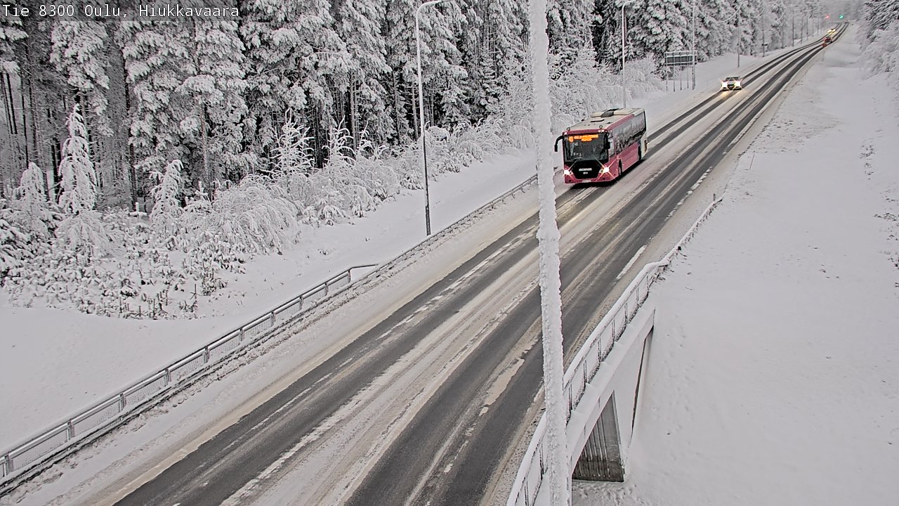 Kelikamerat Kuva tie 8300 Oulu Hiukkavaara, Oulu, Pohjois-Pohjanmaa
