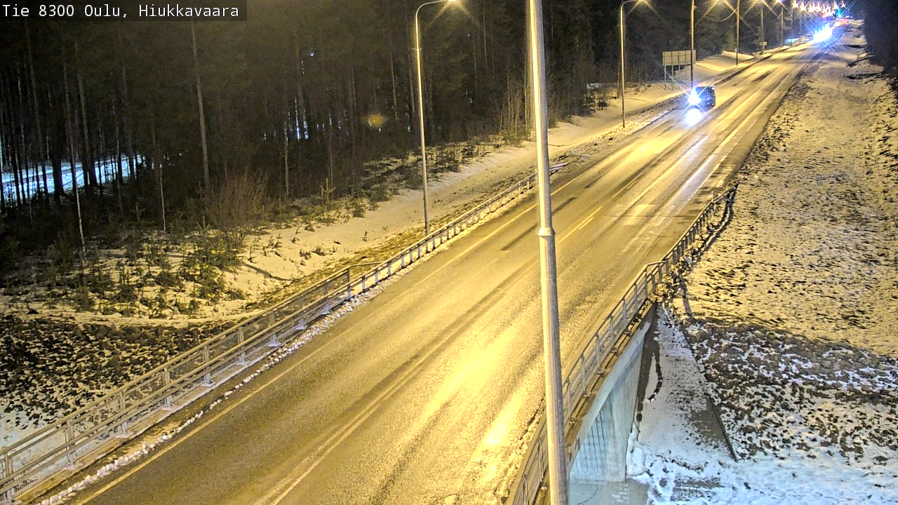 Kelikamerat Kuva tie 8300 Oulu Hiukkavaara, Oulu, Pohjois-Pohjanmaa