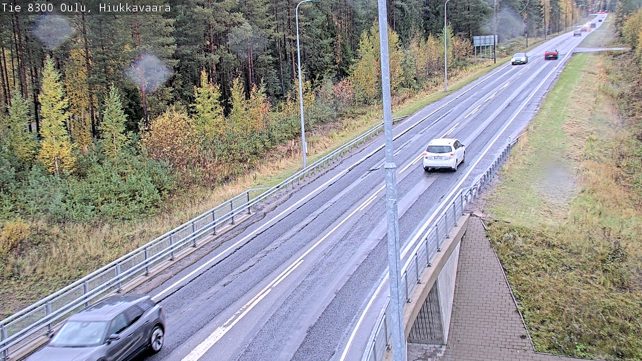 Kelikamerat Kuva tie 8300 Oulu Hiukkavaara, Oulu, Pohjois-Pohjanmaa