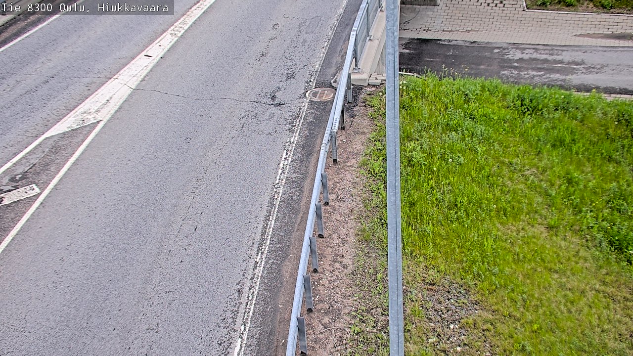 Kelikamerat Kuva tie 8300 Oulu Hiukkavaara, Oulu, Pohjois-Pohjanmaa