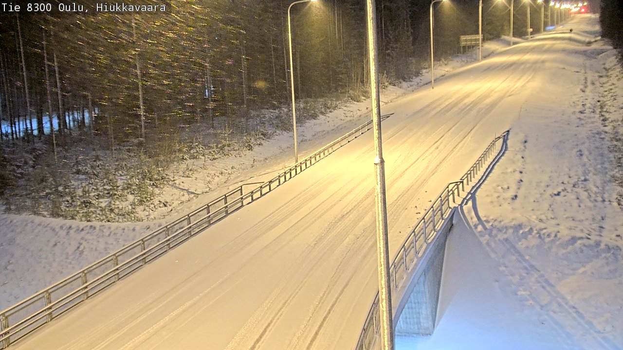 Kelikamerat Kuva tie 8300 Oulu Hiukkavaara, Oulu, Pohjois-Pohjanmaa