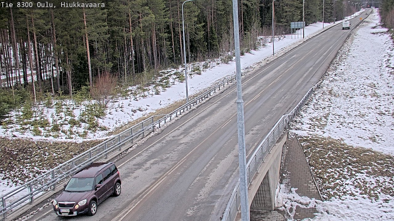 Kelikamerat Kuva tie 8300 Oulu Hiukkavaara, Oulu, Pohjois-Pohjanmaa