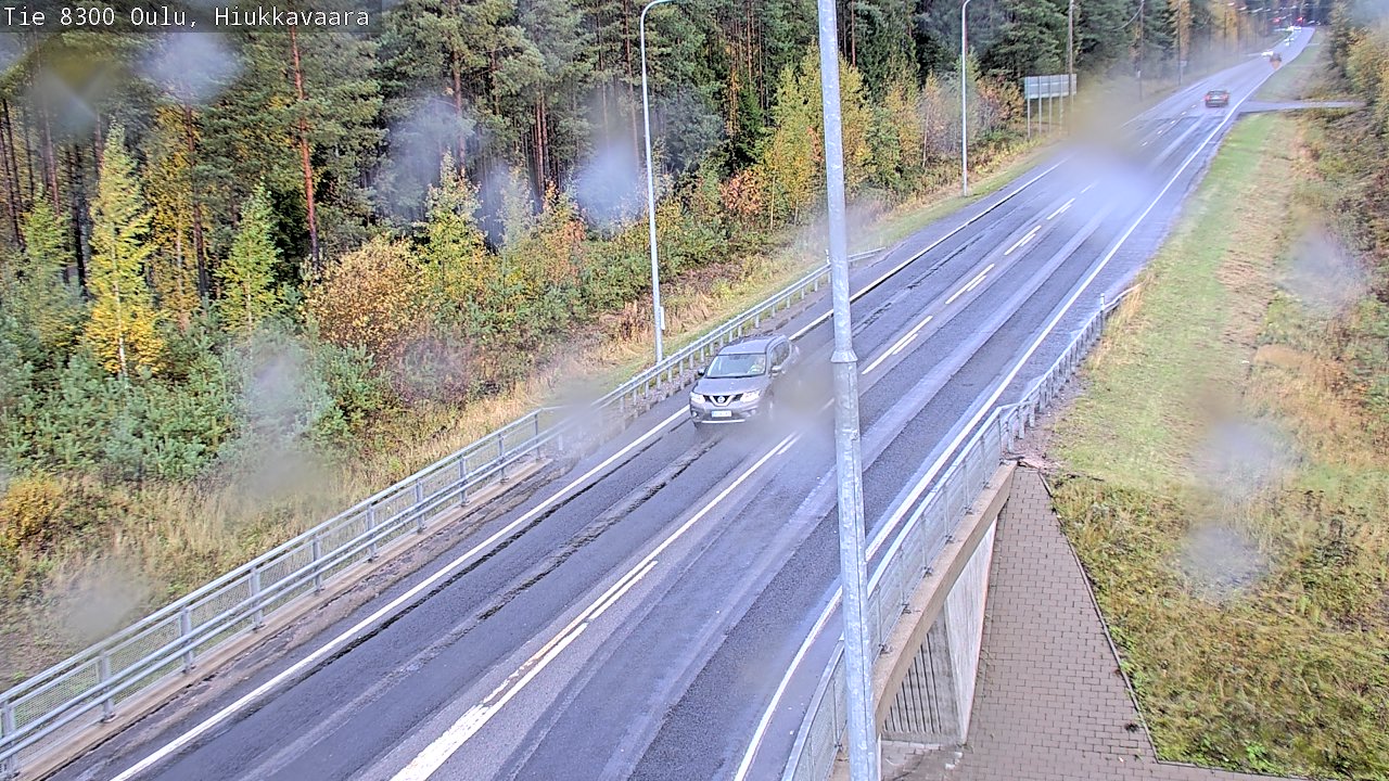 Weather Camera Image road 8300 Oulu Hiukkavaara, Oulu, Pohjois-Pohjanmaa