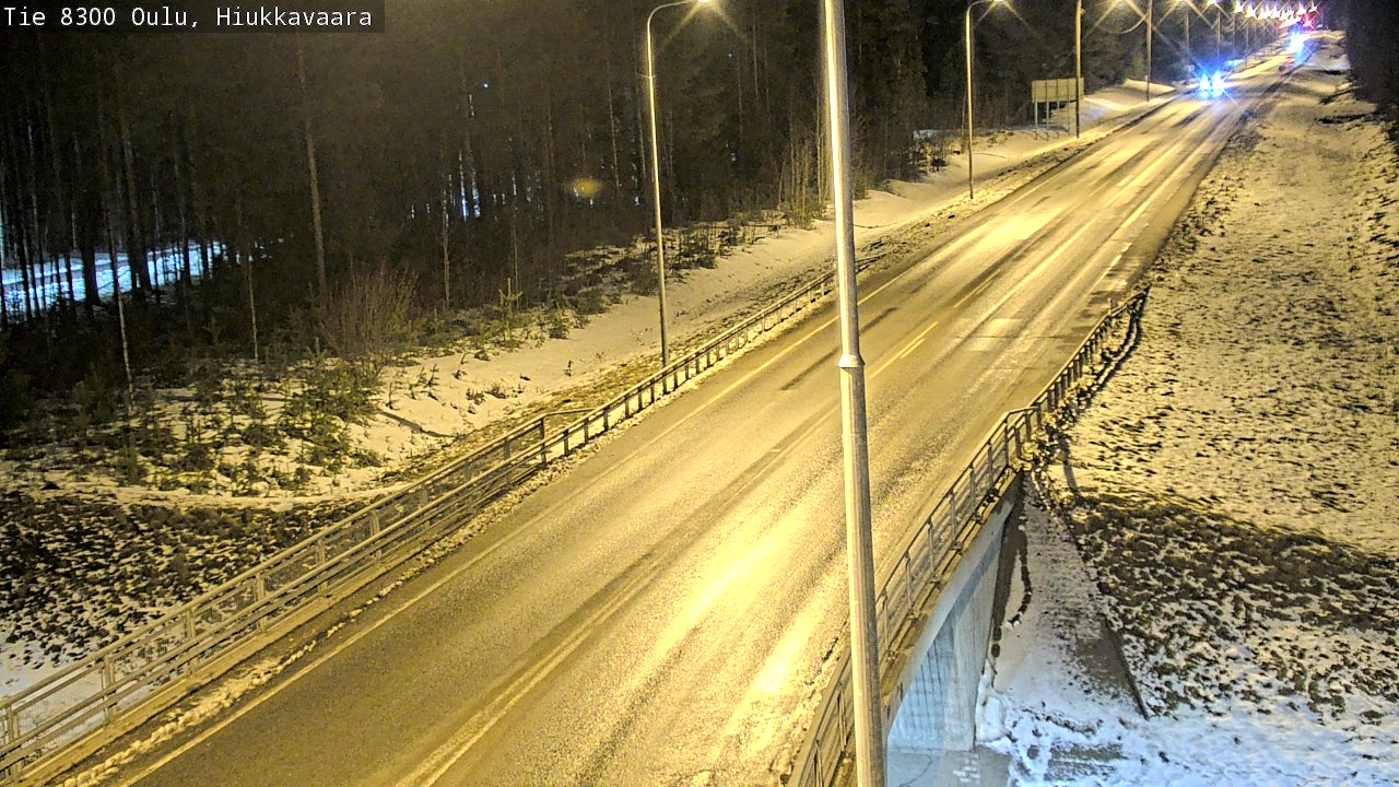 Kelikamerat Kuva tie 8300 Oulu Hiukkavaara, Oulu, Pohjois-Pohjanmaa