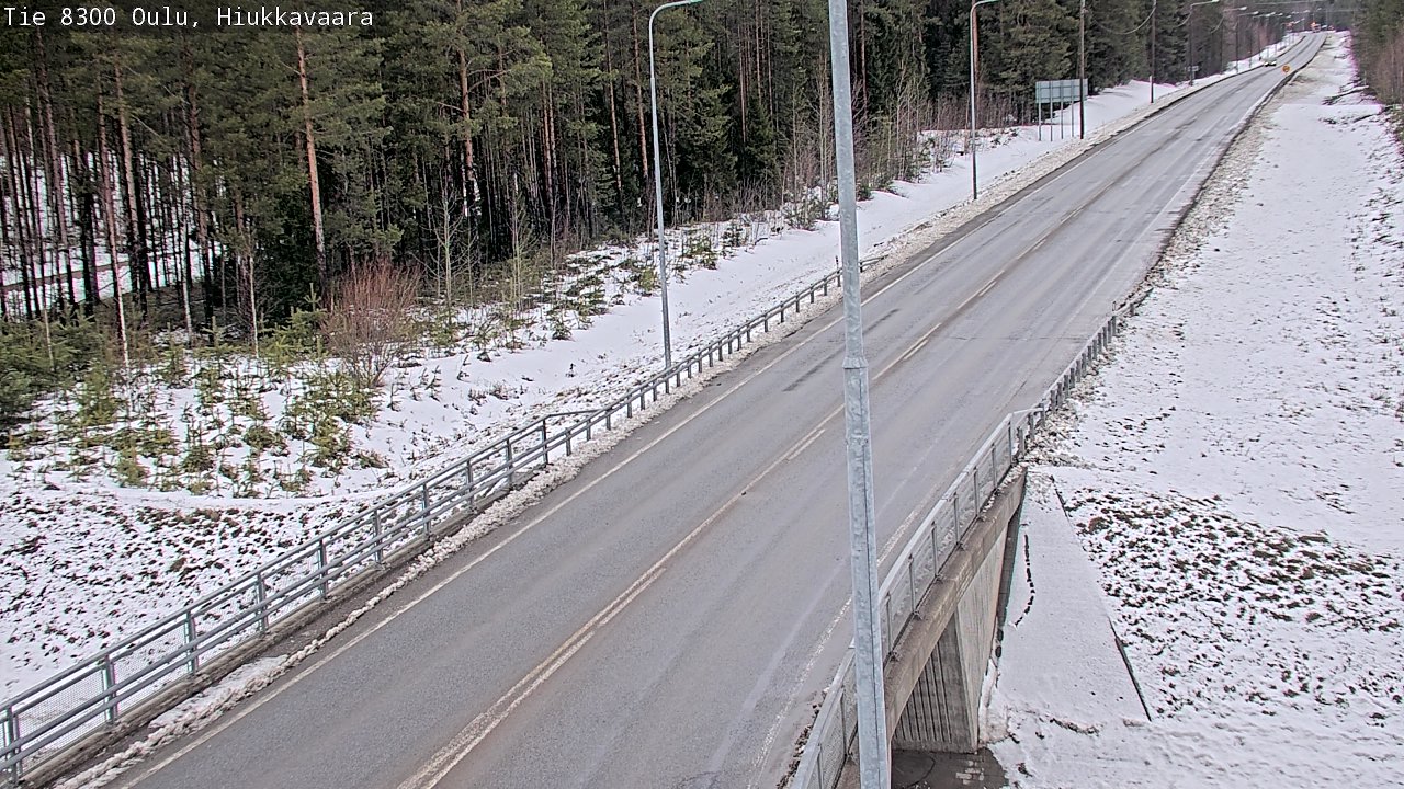 Kelikamerat Kuva tie 8300 Oulu Hiukkavaara, Oulu, Pohjois-Pohjanmaa