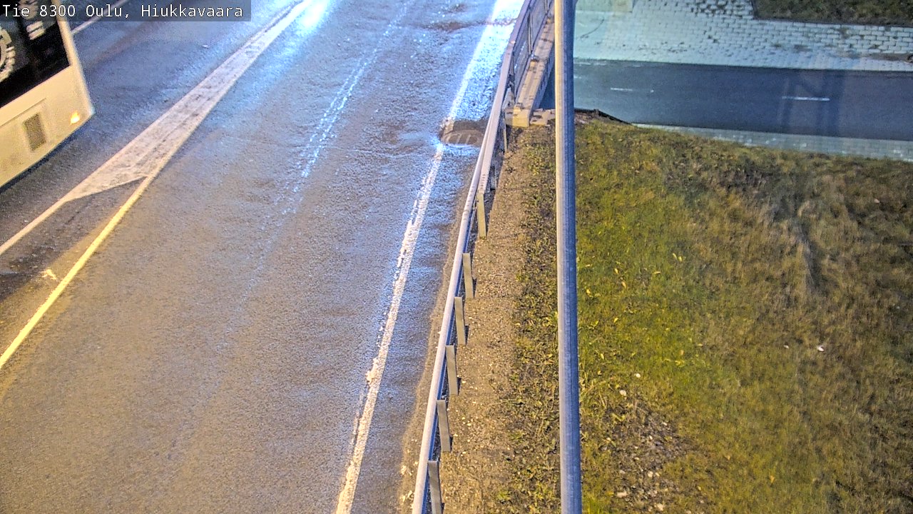 Kelikamerat Kuva tie 8300 Oulu Hiukkavaara, Oulu, Pohjois-Pohjanmaa