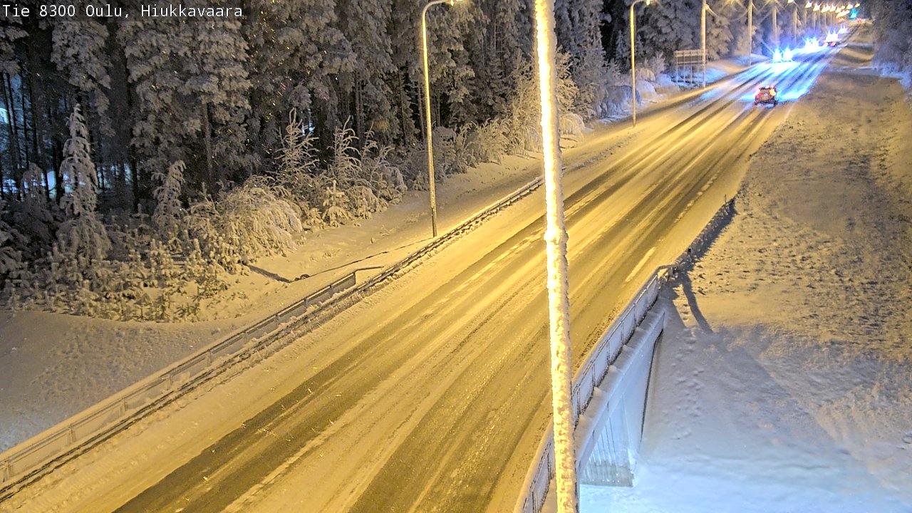 Kelikamerat Kuva tie 8300 Oulu Hiukkavaara, Oulu, Pohjois-Pohjanmaa