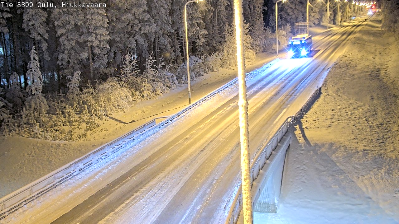 Kelikamerat Kuva tie 8300 Oulu Hiukkavaara, Oulu, Pohjois-Pohjanmaa