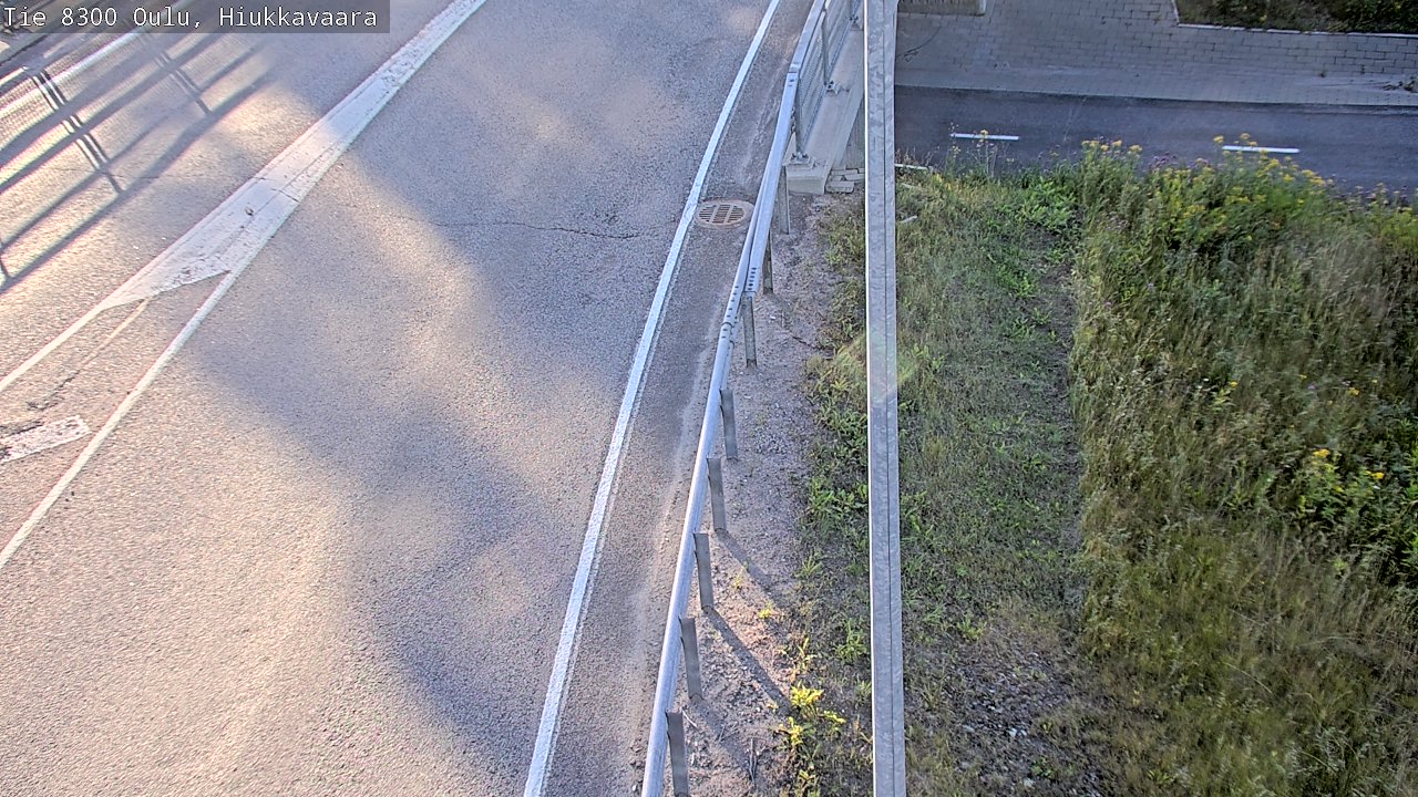 Kelikamerat Kuva tie 8300 Oulu Hiukkavaara, Oulu, Pohjois-Pohjanmaa
