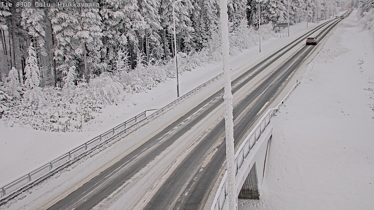 Kelikamerat Kuva tie 8300 Oulu Hiukkavaara, Oulu, Pohjois-Pohjanmaa