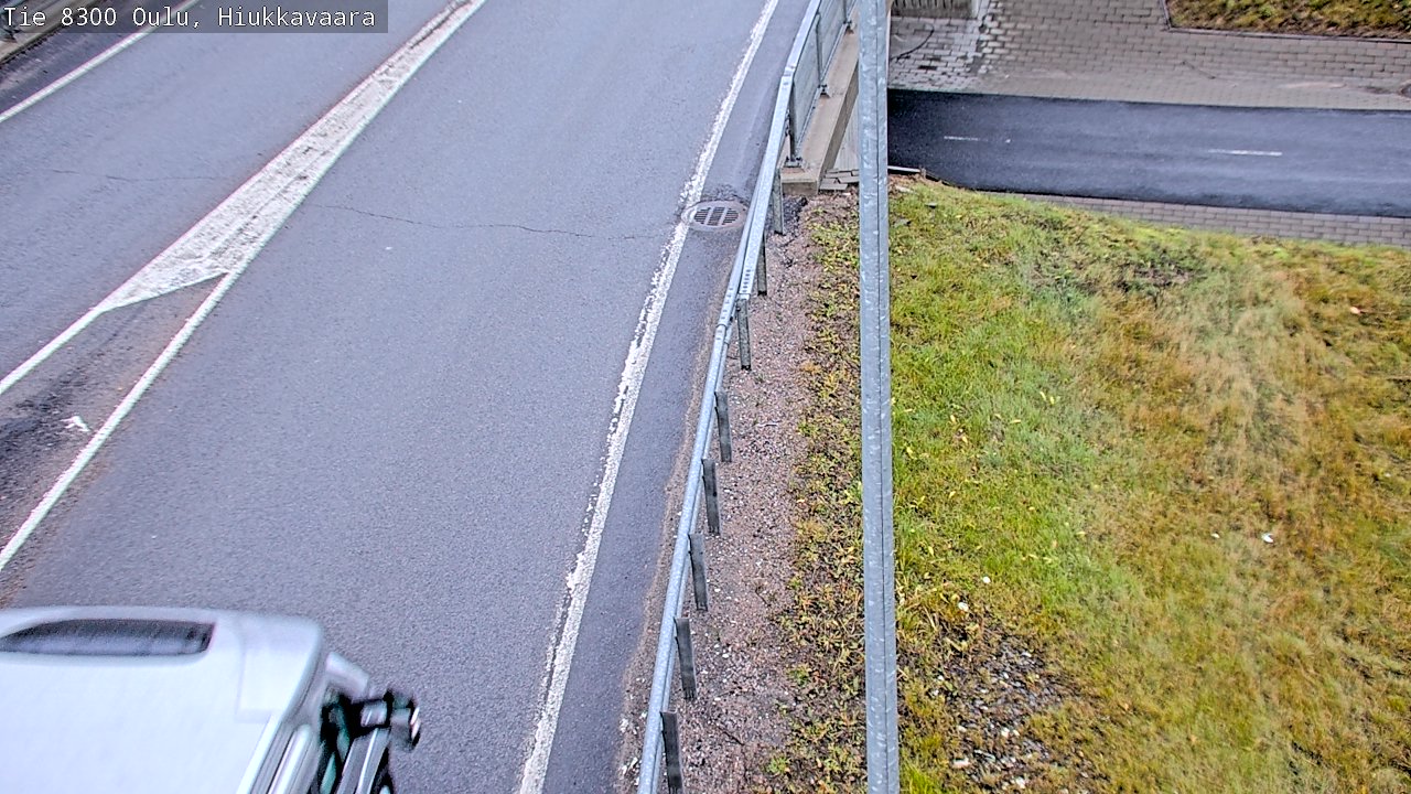 Kelikamerat Kuva tie 8300 Oulu Hiukkavaara, Oulu, Pohjois-Pohjanmaa