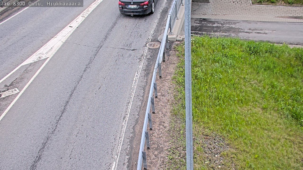 Kelikamerat Kuva tie 8300 Oulu Hiukkavaara, Oulu, Pohjois-Pohjanmaa