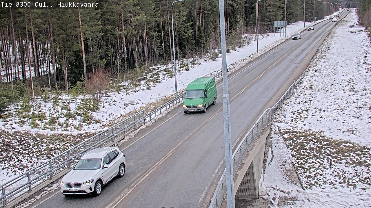 Kelikamerat Kuva tie 8300 Oulu Hiukkavaara, Oulu, Pohjois-Pohjanmaa