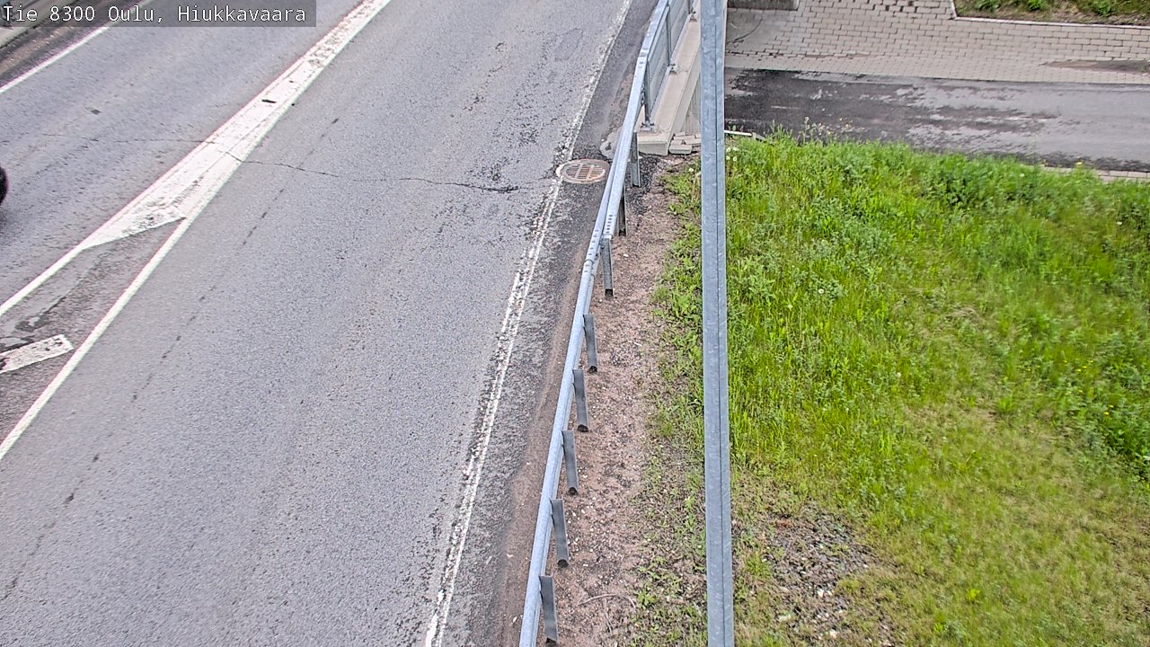 Kelikamerat Kuva tie 8300 Oulu Hiukkavaara, Oulu, Pohjois-Pohjanmaa