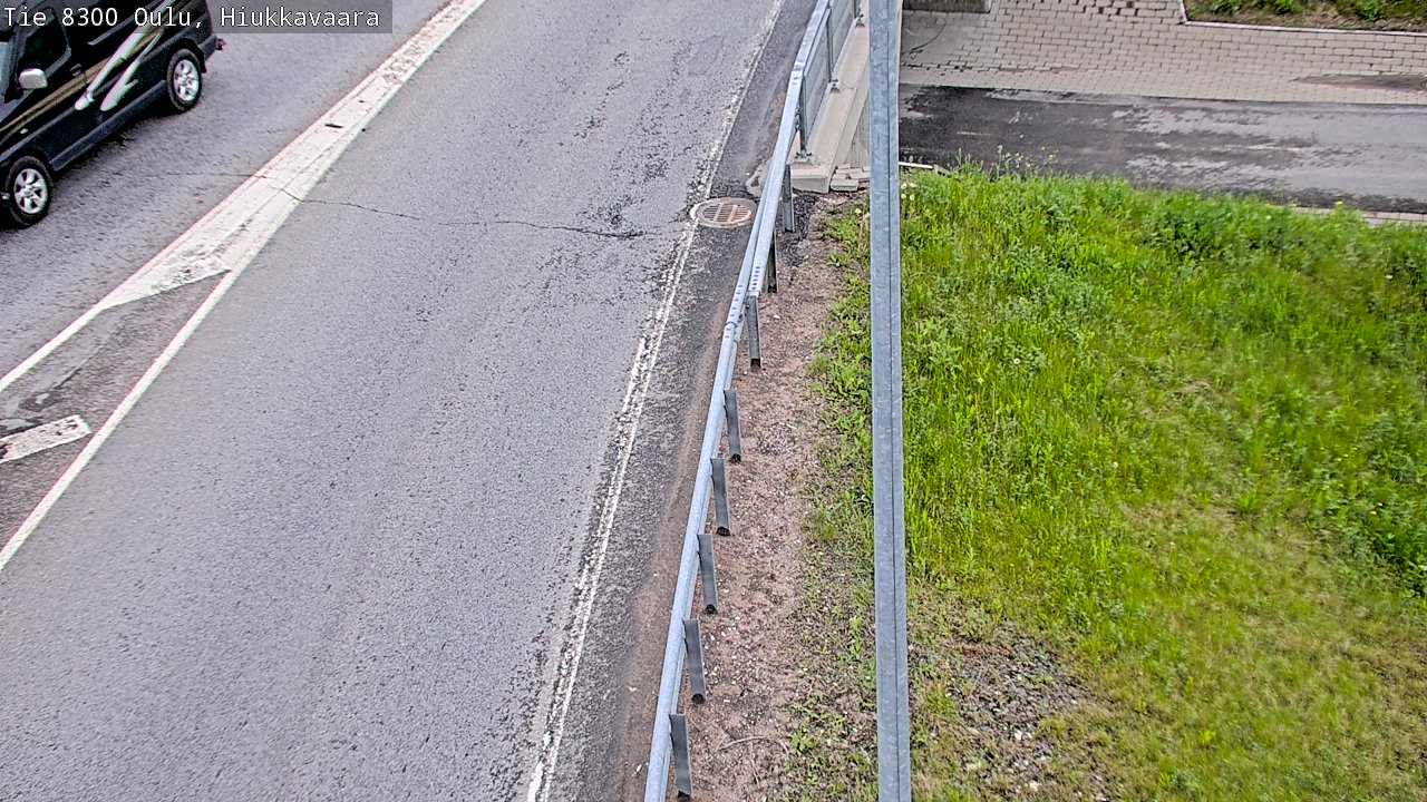 Kelikamerat Kuva tie 8300 Oulu Hiukkavaara, Oulu, Pohjois-Pohjanmaa