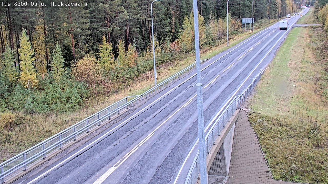 Kelikamerat Kuva tie 8300 Oulu Hiukkavaara, Oulu, Pohjois-Pohjanmaa