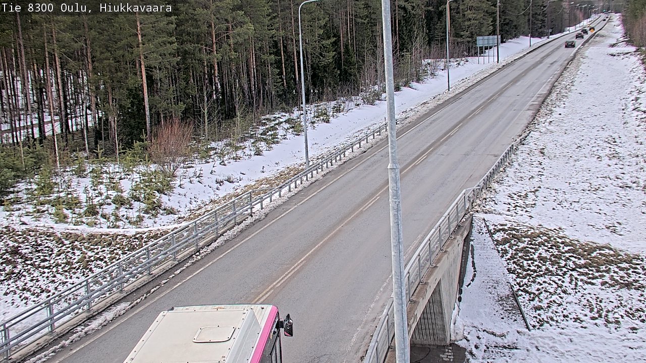 Kelikamerat Kuva tie 8300 Oulu Hiukkavaara, Oulu, Pohjois-Pohjanmaa