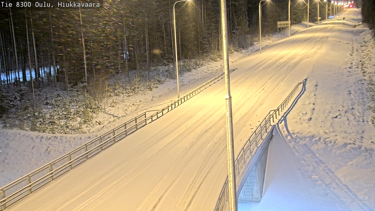 Kelikamerat Kuva tie 8300 Oulu Hiukkavaara, Oulu, Pohjois-Pohjanmaa