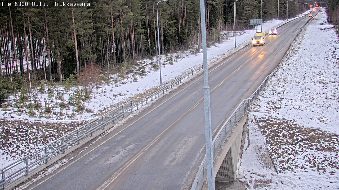 Kelikamerat Kuva tie 8300 Oulu Hiukkavaara, Oulu, Pohjois-Pohjanmaa