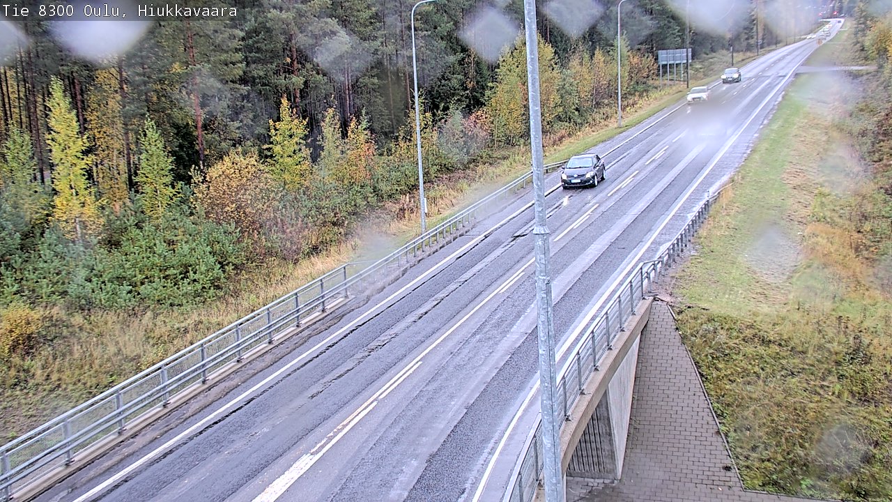 Kelikamerat Kuva tie 8300 Oulu Hiukkavaara, Oulu, Pohjois-Pohjanmaa