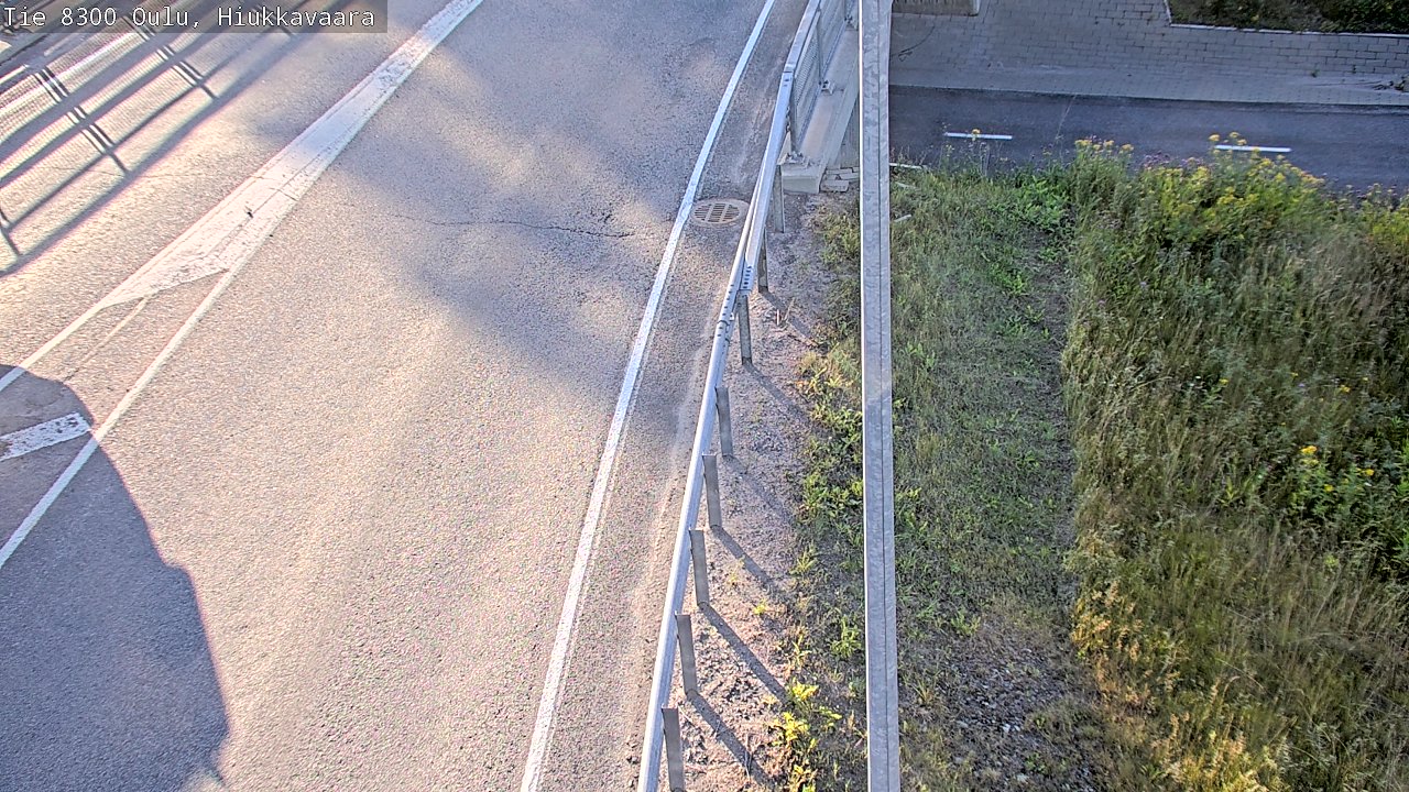 Kelikamerat Kuva tie 8300 Oulu Hiukkavaara, Oulu, Pohjois-Pohjanmaa
