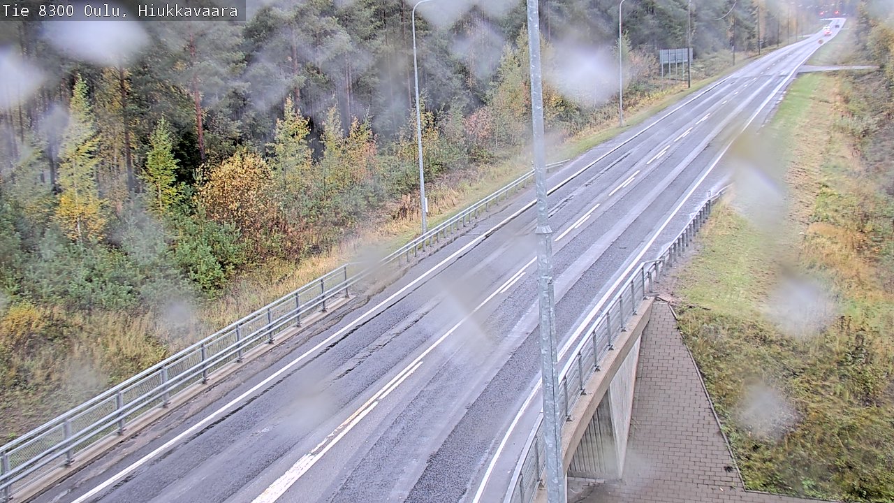 Weather Camera Image road 8300 Oulu Hiukkavaara, Oulu, Pohjois-Pohjanmaa