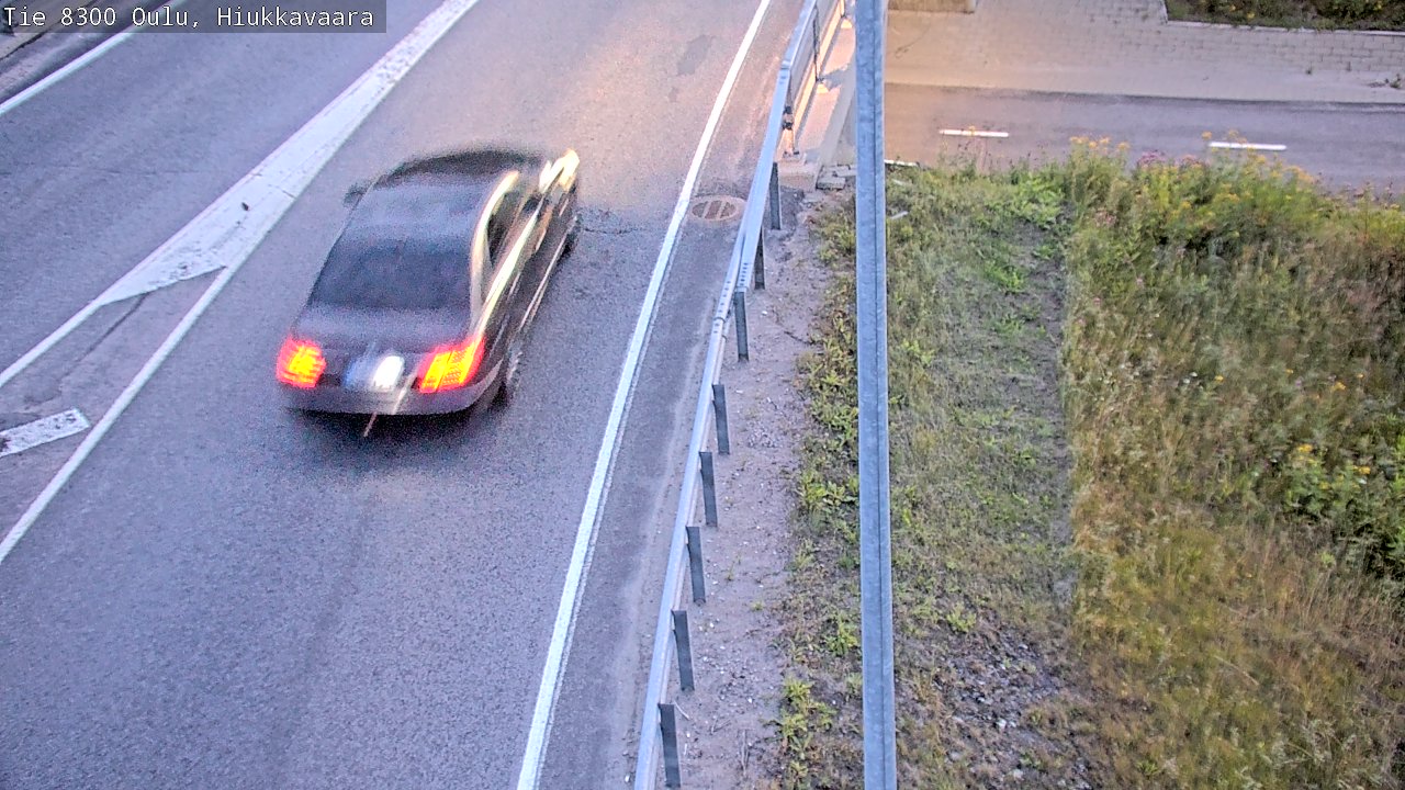 Kelikamerat Kuva tie 8300 Oulu Hiukkavaara, Oulu, Pohjois-Pohjanmaa