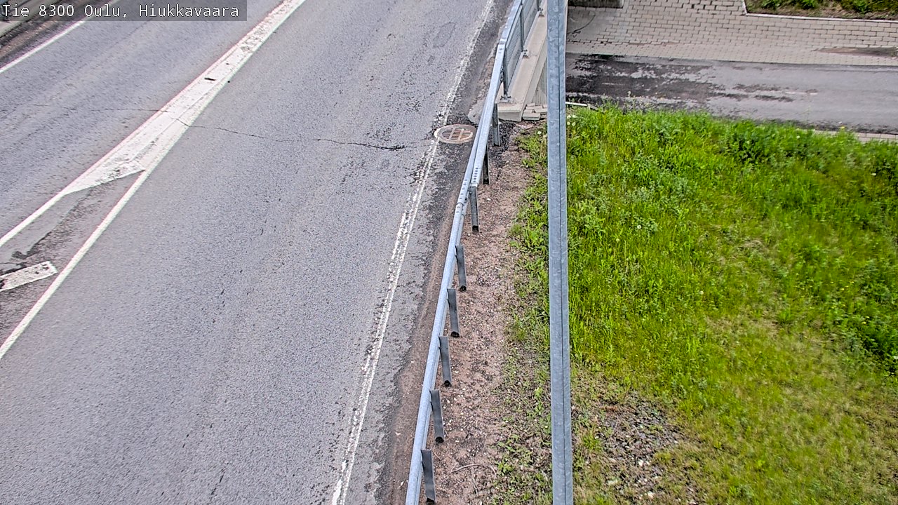 Kelikamerat Kuva tie 8300 Oulu Hiukkavaara, Oulu, Pohjois-Pohjanmaa