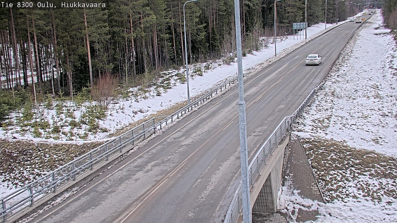 Kelikamerat Kuva tie 8300 Oulu Hiukkavaara, Oulu, Pohjois-Pohjanmaa