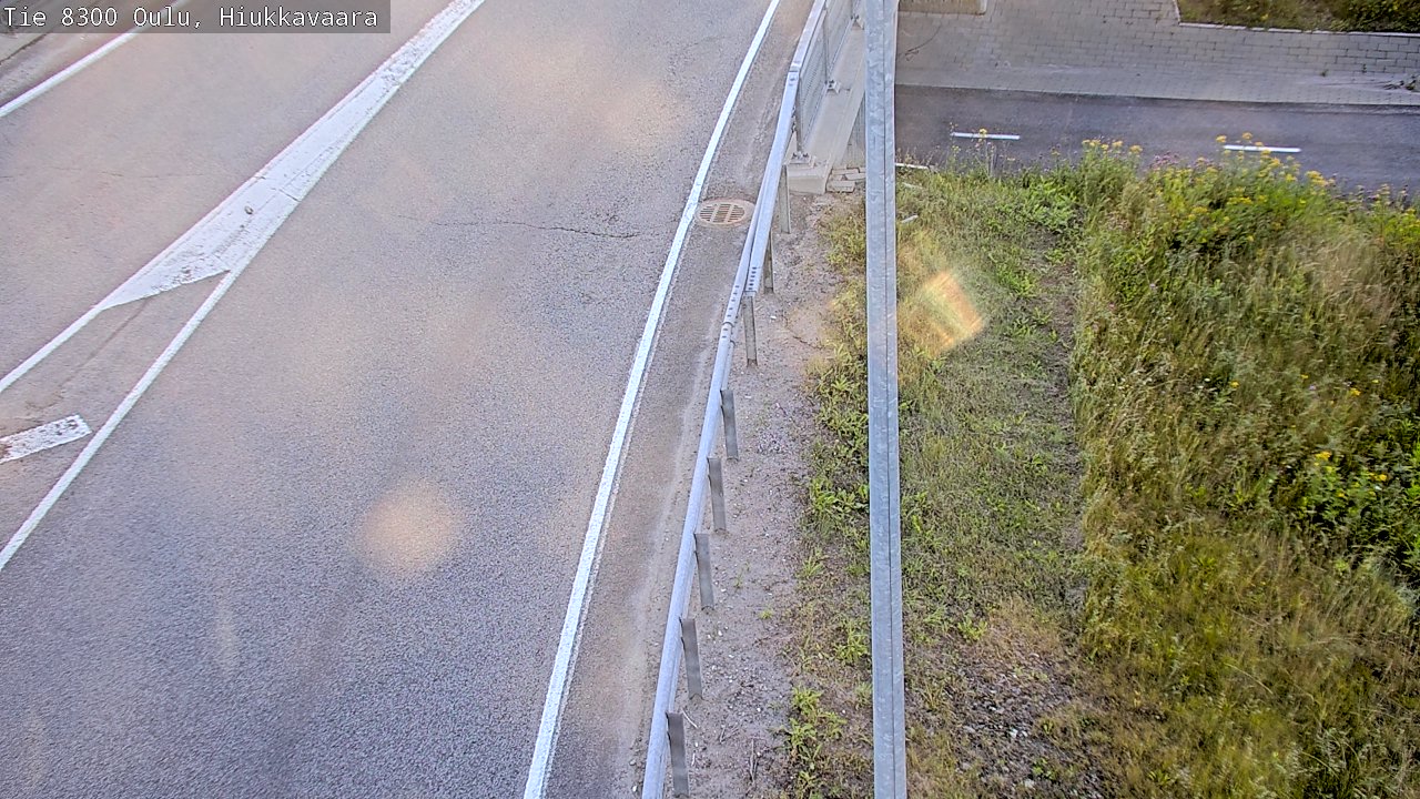 Kelikamerat Kuva tie 8300 Oulu Hiukkavaara, Oulu, Pohjois-Pohjanmaa