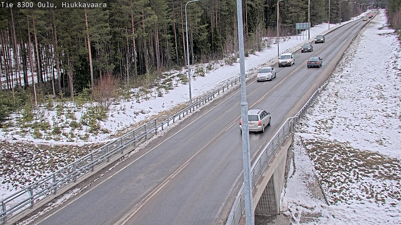 Kelikamerat Kuva tie 8300 Oulu Hiukkavaara, Oulu, Pohjois-Pohjanmaa