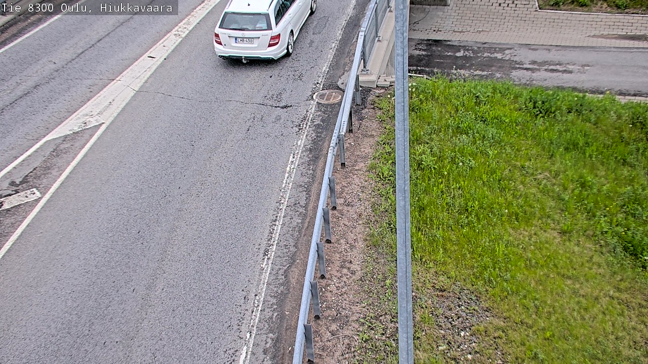 Kelikamerat Kuva tie 8300 Oulu Hiukkavaara, Oulu, Pohjois-Pohjanmaa