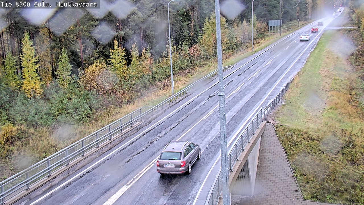 Kelikamerat Kuva tie 8300 Oulu Hiukkavaara, Oulu, Pohjois-Pohjanmaa