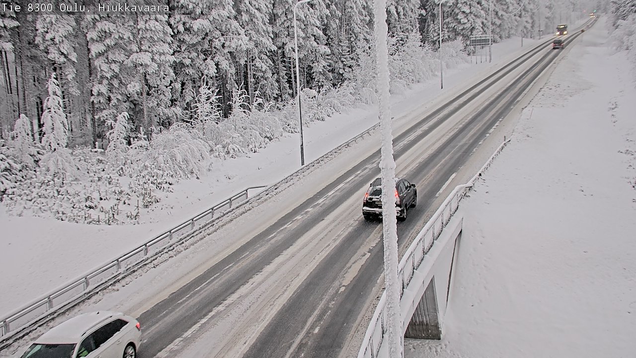 Kelikamerat Kuva tie 8300 Oulu Hiukkavaara, Oulu, Pohjois-Pohjanmaa